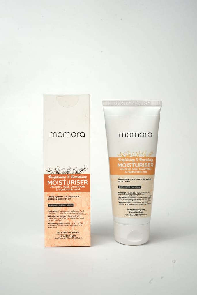 Momora Brightening And Nourishing Moisturiser | Pregnancy Safe Skincare | 100 Gm