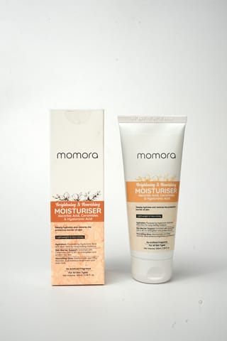 Momora Brightening And Nourishing Moisturiser | Pregnancy Safe Skincare | 100 Gm