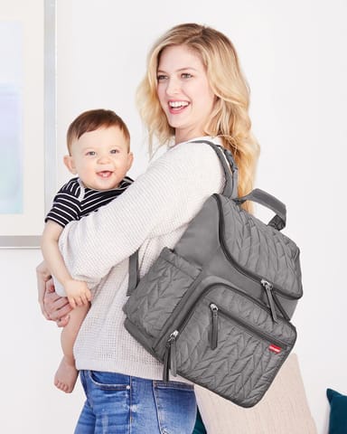 Forma Diaper Backpack- Grey