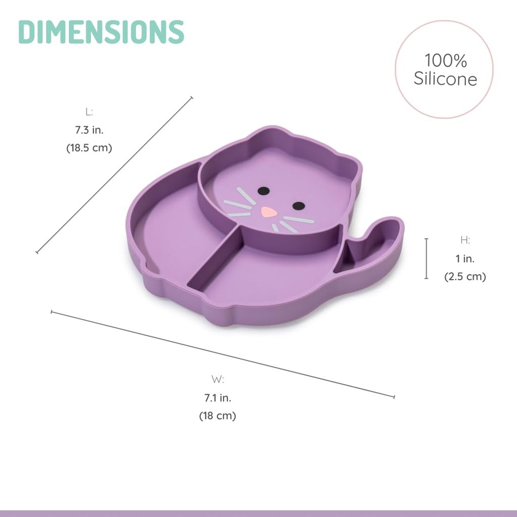 Silicone Divided Plate