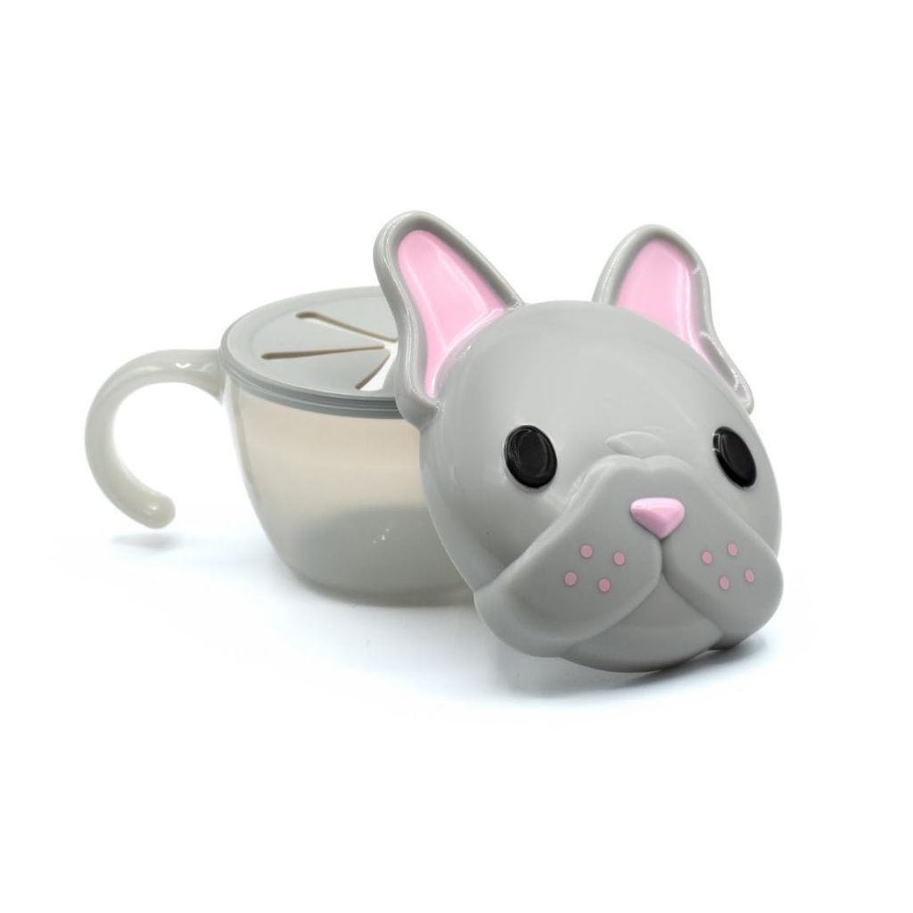 Snack Container With Finger Trap - Bulldog