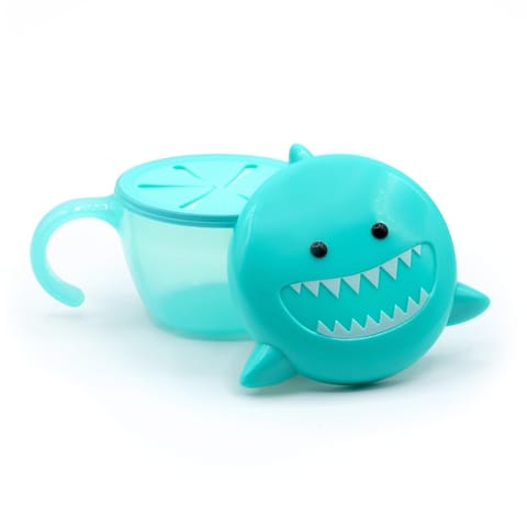 Snack Container With Finger Trap - Shark