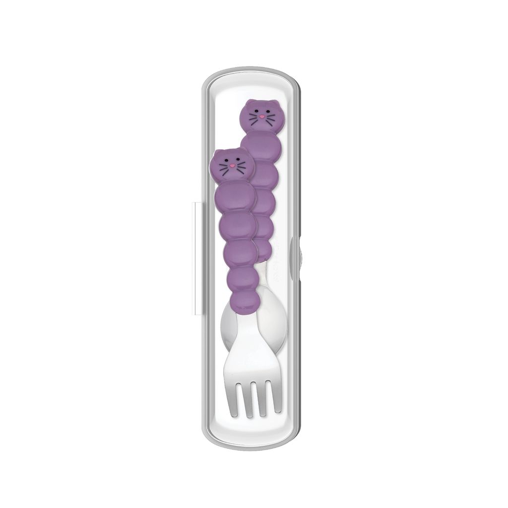 Spoon And Fork With Case