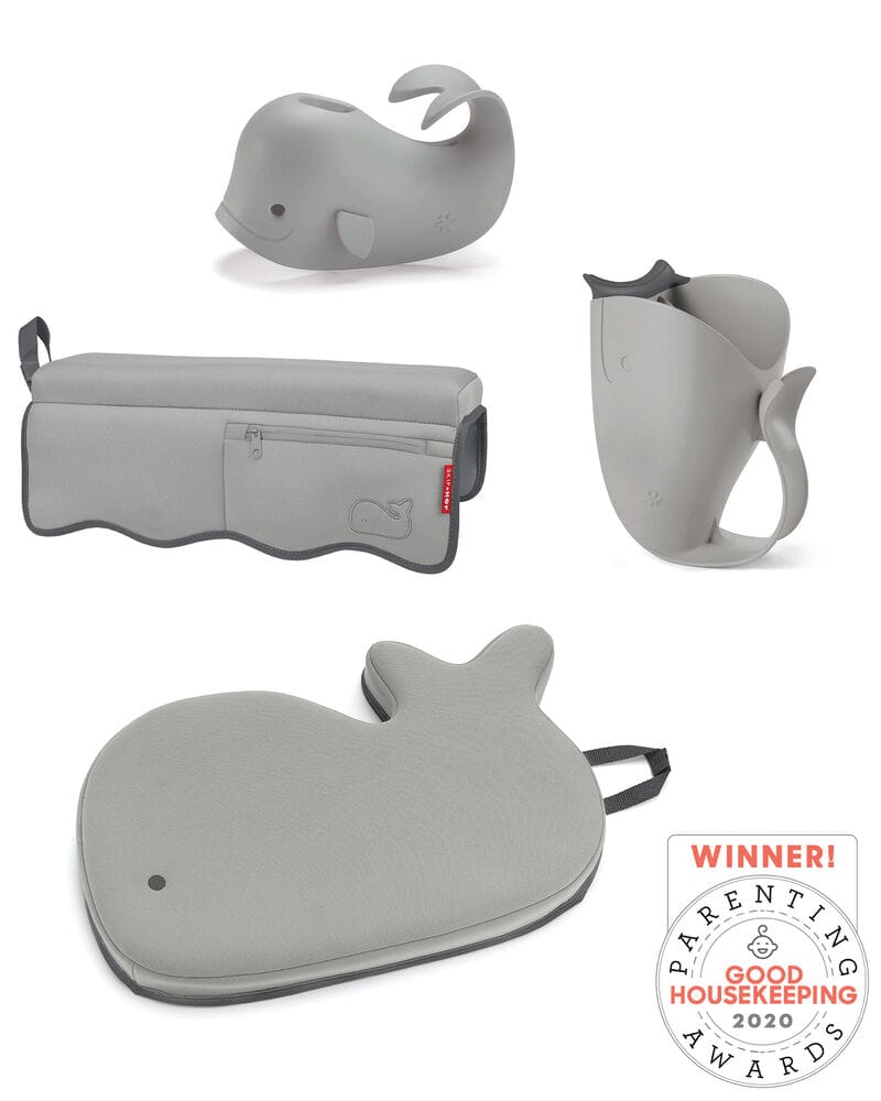 Moby Grey Bathtime Essentials