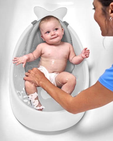 Moby Smart Sling 3-Stage Tub- White