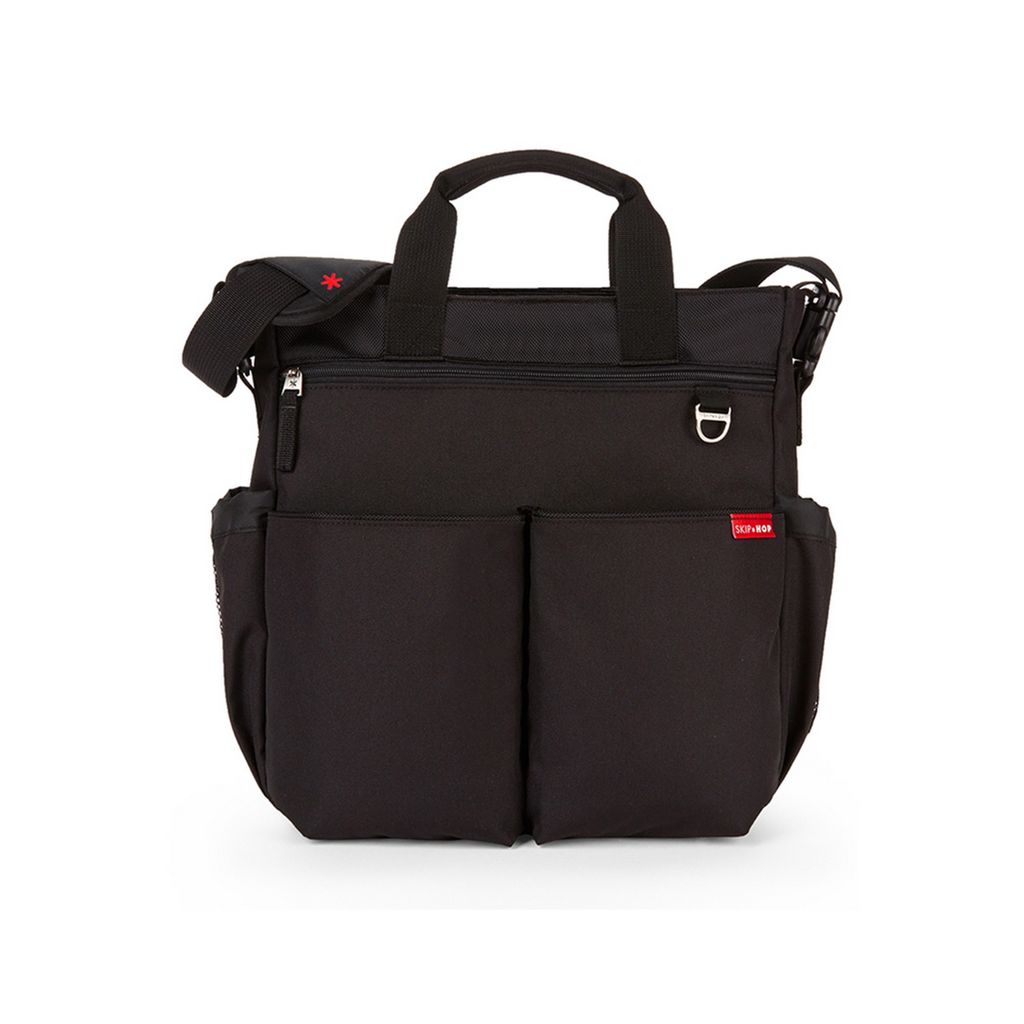Duo Signature Diaper Bag- Black