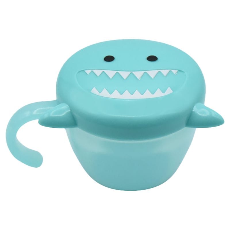 Snack Container With Finger Trap - Shark