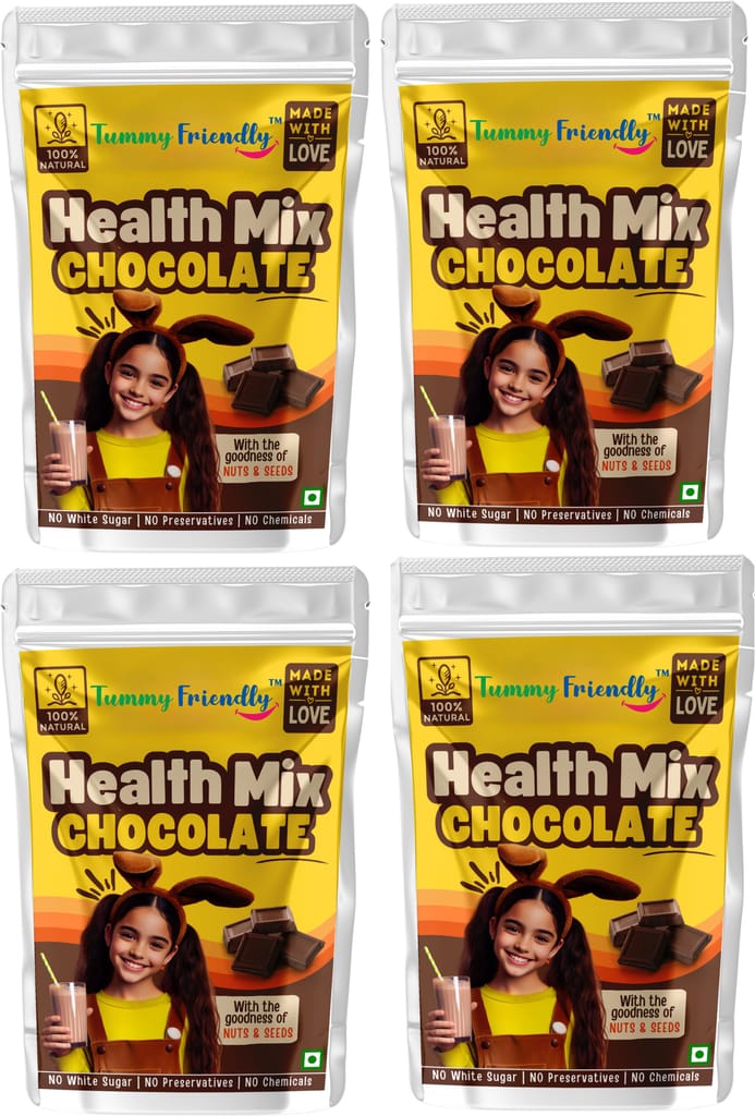 Tummy FriendlyFoods Toddler Cereal Organic Chocolate Health Mix (Each pack 100g)