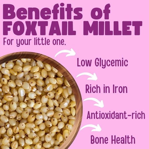 Tummy Friendly Foods Foxtail Millet