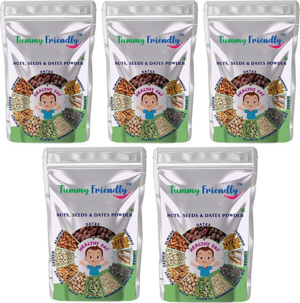 TummyFriendly Foods Premium Nuts, Seeds and Dates Powder | Dry Fruits Powder Baby (100g each pack)