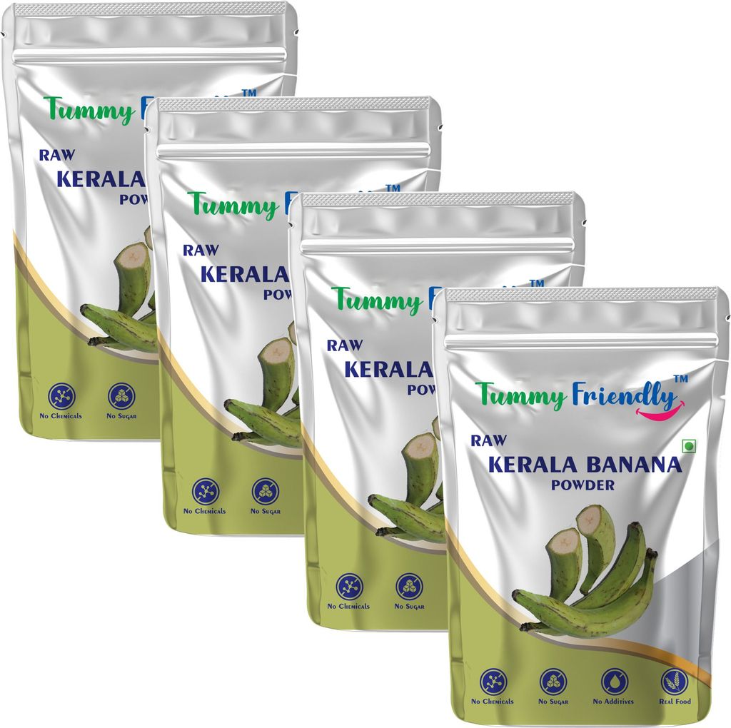 TummyFriendly Foods Natural Raw Kerala Banana Powder | Raw Nendran Banana Powder |(Each pack 100g)