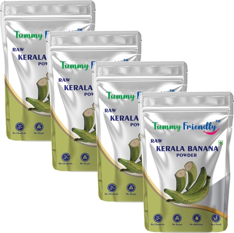 TummyFriendly Foods Natural Raw Kerala Banana Powder | Raw Nendran Banana Powder |(Each pack 100g)
