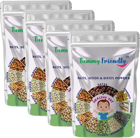 TummyFriendly Foods Premium Nuts, Seeds and Dates Powder | Dry Fruits Powder Baby (100g each pack)