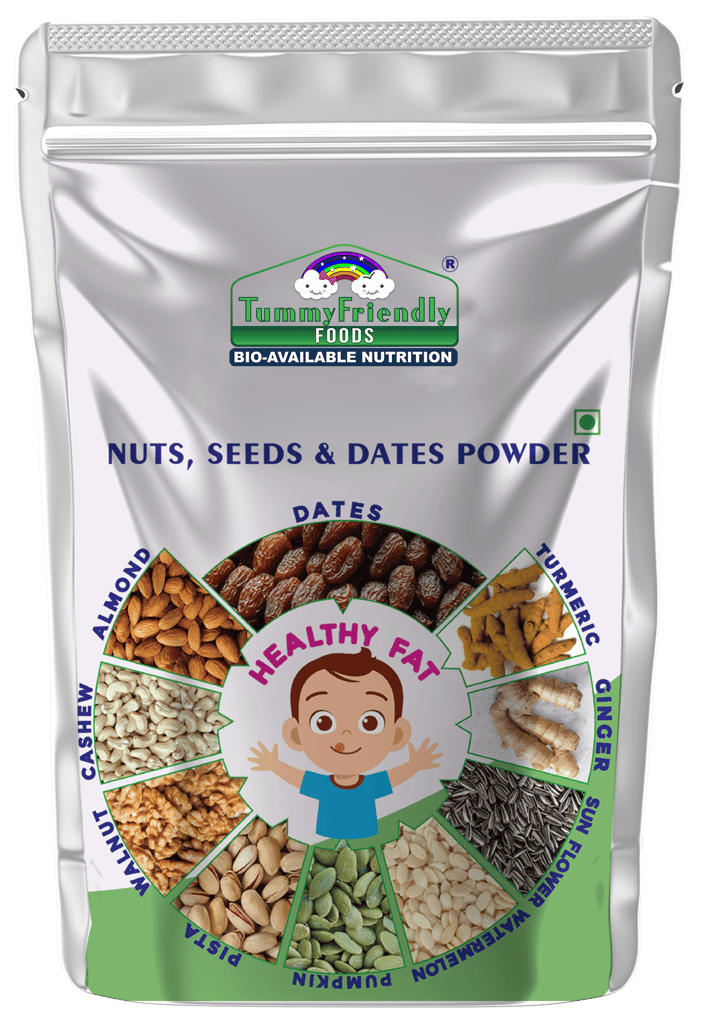 Tummy Friendly Foods Premium Nuts, Seeds and Dates Powder | Dry Fruits Powder for Baby - 200g Cereal (200 g, 8+ Months)