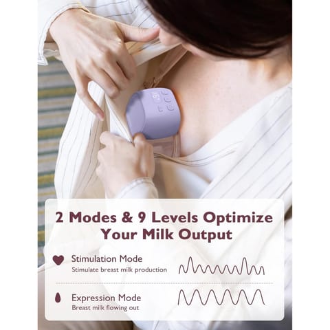 Breast Pump - S9 Single-Purple