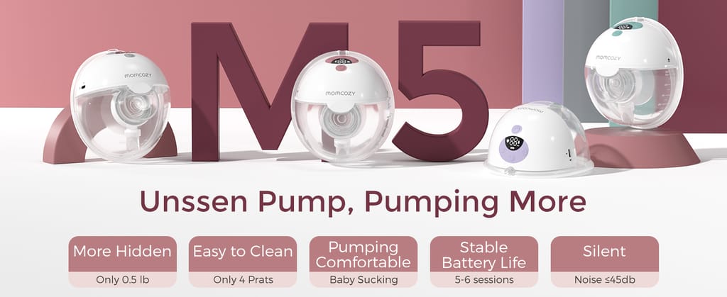 Breast Pump -M5 single-Grey