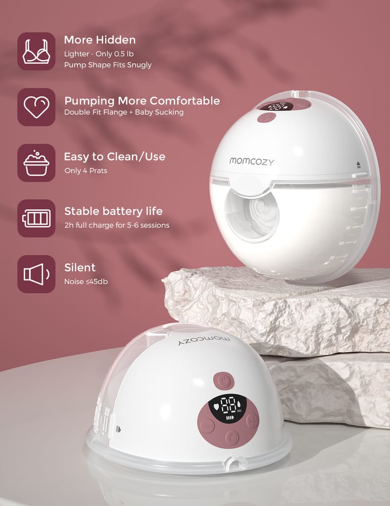 Breast Pump -M5 single-Red