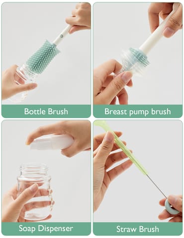 Push-Press Design Bottle Brush Kit-Classic Style