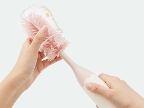 Push-Press Design Bottle Brush Kit-Press Bubble Style