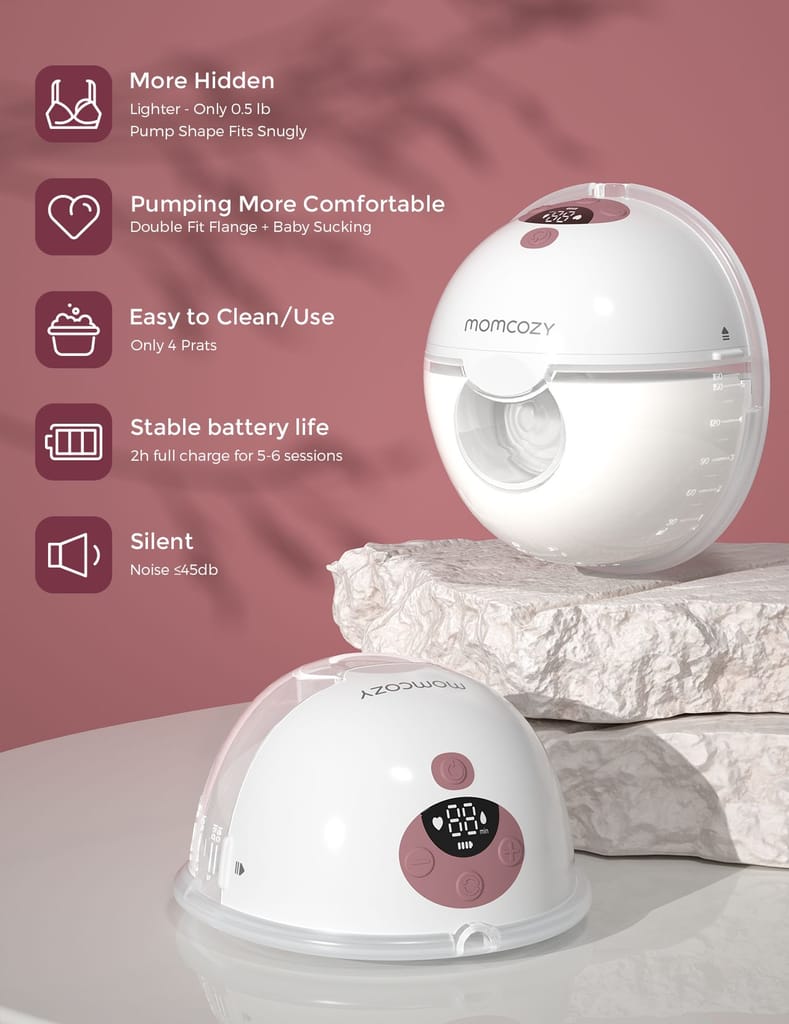 Breast Pump -M5 single-Red