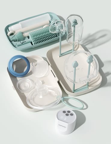 Push-Press Design Bottle Brush Kit-Classic Style