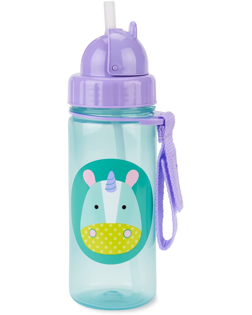 SKIP HOP Kids Blue & Purple Cartoon Characters Printed Sipper Water Bottle