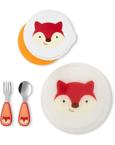 ZOO Table Ready Mealtime Set- Fox