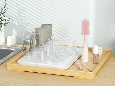 Push-Press Design Bottle Brush Kit-Press Bubble Style