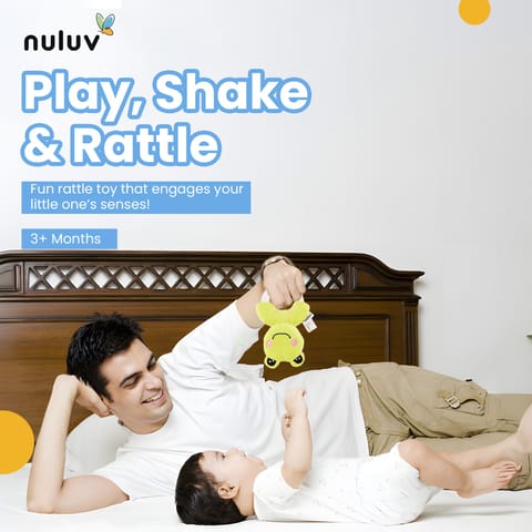 Nuluv Microfibre Filled BPA Free Soft Toys Frog