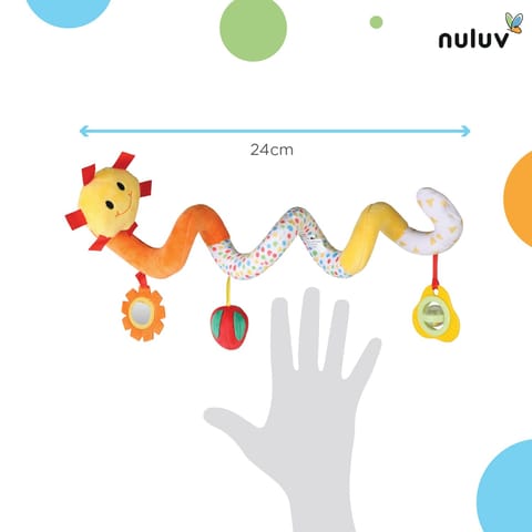 Nuluv Kids Fruits Spiral Soft Toy