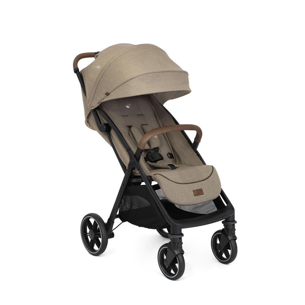 Joie Parcel Lx Lightweight Stroller | Lie-Flat Recline, Car Seat Compatible, UPF 50+ Canopy, One-Hand Fold, Travel Ready with Carry Bag, from Birth to 22 kg