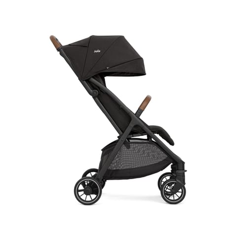 Joie Pact Pro Lightweight Compact Fold Stroller - Pram for Boys and Girls with Custom Recline, Front Swivel Wheels and UPF 50+ Canopy Stroller for Suitable from Birth to 22kg, Age 0 to 4 Years