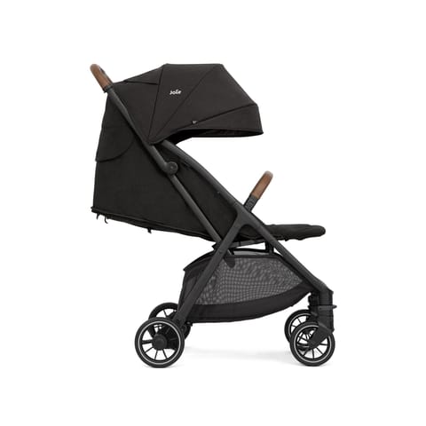 Joie Pact Pro Lightweight Compact Fold Stroller - Pram for Boys and Girls with Custom Recline, Front Swivel Wheels and UPF 50+ Canopy Stroller for Suitable from Birth to 22kg, Age 0 to 4 Years