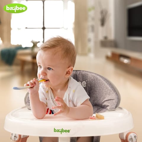 BAYBEE Moono Baby Walker For Kids, Round Kids Walker With Parental Push Handle&4 Seat Height Adjustable|Activity Walker For Baby With Musical Toy Bar&Footmat|Walker Baby 6-18 Months Boys Girls (PINK) BAYBEE Moono Baby Walker For Kids, Round Kids Walker With Parental Push Handle&4 Seat Height Adjustable|Activity Walker For Baby With Musical Toy Bar&Footmat|Walker Baby 6-18 Months Boys Girls (PINK)