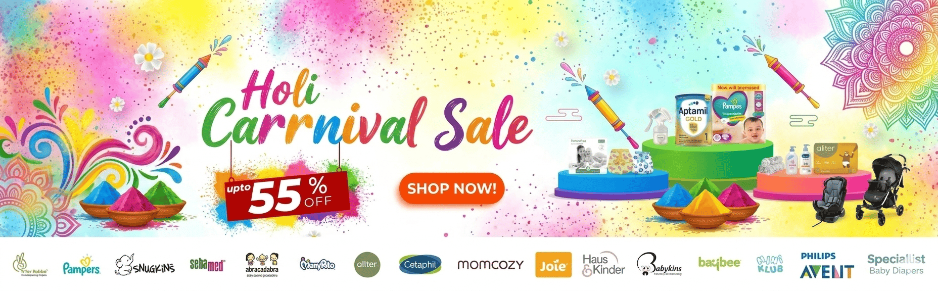Holi sale web