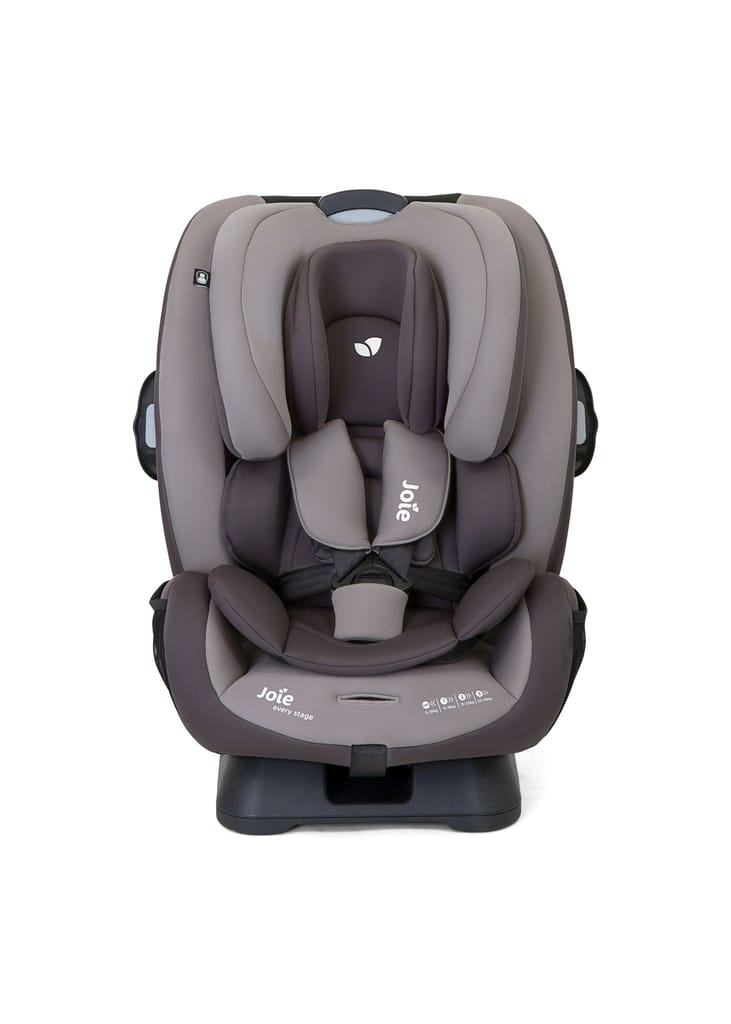 Joie Every Stage Group 0+/1/2/3 Car Seat for Baby & Kids - Rearward (0 to 18kg/4 Years) & Forward-Facing (9kg to 36kg/12 Years), 6 Recline Positions, 10 Position Headrest Adjustable