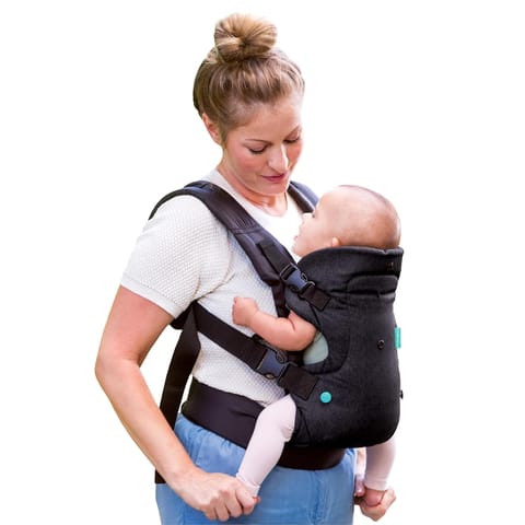 Infantino Flip Advanced 4-in-1 Convertible Carrier - Gray, one Size