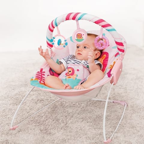 Mastela Baby's Rocker Bouncer Musical Chair (Multicolor) (6936)