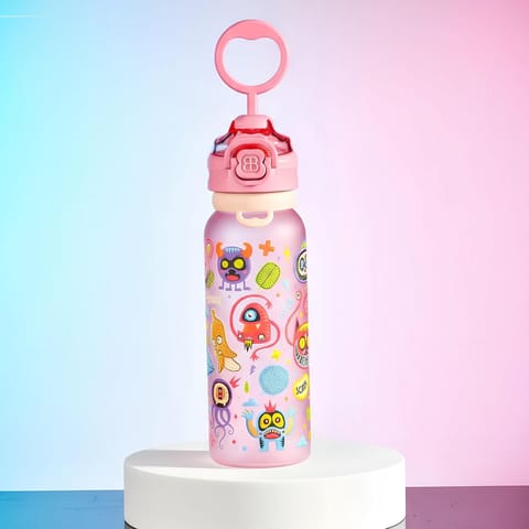 Baybee 2 in 1 Baby Sipper Bottle for Kids, Anti-Spill Sippy Water Bottle- BPA Free |Sippy Baby Bottle Sippers 900ml | Sipper Water Bottle for Kids, Babies Infants & Toddlers 6 Months to 9 Years (Pink)