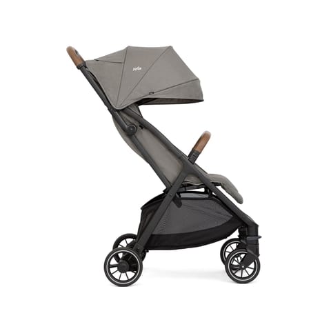 Joie Pact Pro Lightweight Compact Fold Stroller - Pram for Boys and Girls with Custom Recline, Front Swivel Wheels and UPF 50+ Canopy Stroller for Suitable from Birth to 22kg, Age 0 to 4 Years