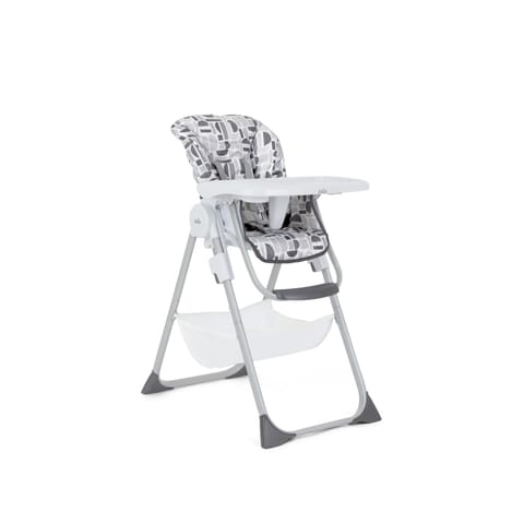 Joie Snacker 2 in 1 Highchair to Table Chair - Compact Fold Baby Feeding Chair with 3 Recline Options, High Chair for Baby 6 Months to 3 Years with 5 Adjustable Heights - Logan