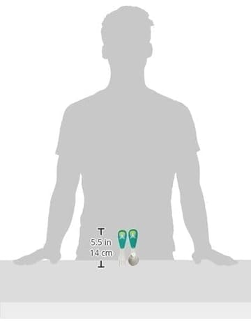 Skip Hop Zoo Utensils Fork & Spoon, 2 Count (Pack of 1) (252365)