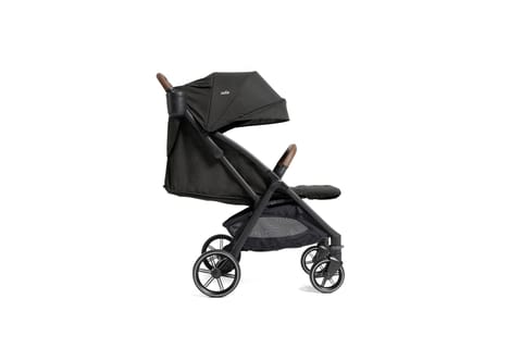 Joie Nutmeg Compact Stroller – Lightweight and Compact Stroller with One-Hand Fold (Shale)