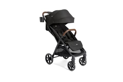 Joie Nutmeg Compact Stroller – Lightweight and Compact Stroller with One-Hand Fold (Shale)