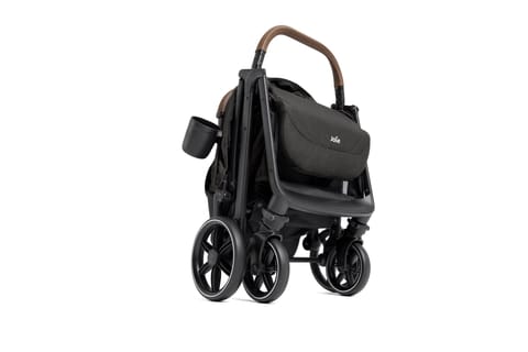 Joie Nutmeg Compact Stroller – Lightweight and Compact Stroller with One-Hand Fold (Shale)