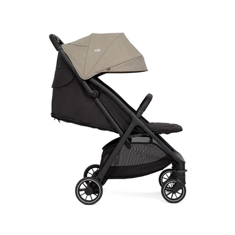 Joie Pact Pro Lightweight Compact Fold Stroller - Pram for Boys and Girls with Custom Recline, Front Swivel Wheels and UPF 50+ Canopy Stroller for Suitable from Birth to 22kg, Age 0 to 4 Years