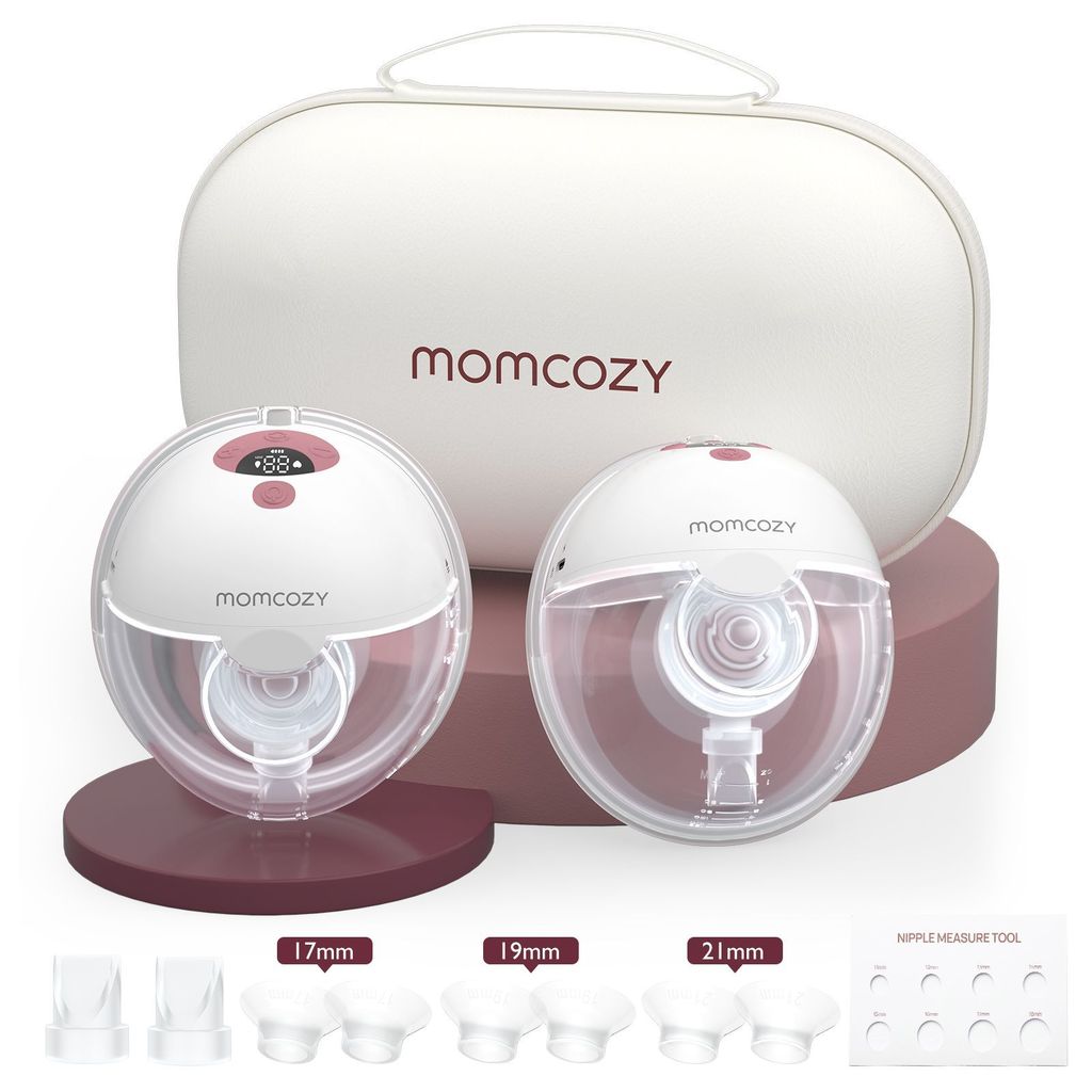 Momcozy Breast Pump M5 Double Cozy Red