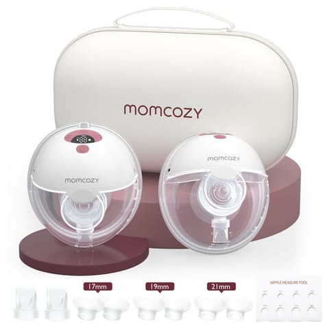 Momcozy Breast Pump M5 Double Cozy Red