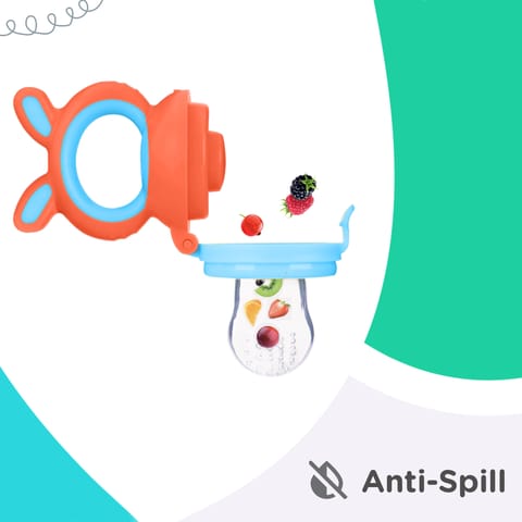 R for Rabbit First Feed Bunny Orange-Blue Nibbler