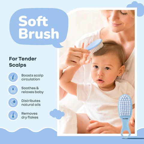 R for Rabbit Stylo&nbsp;Totcare&nbsp;Set Sky Blue Grooming